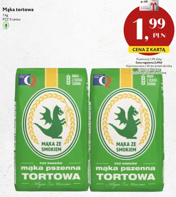 Mąka pszenna tortowa PZZ Kraków promocja w Market Point