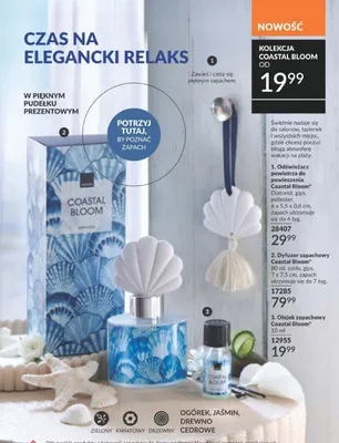 Odświeżacz powietrza do powieszenia Coastal Bloom promocja w AVON