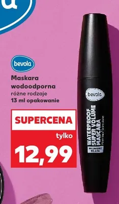 Maskara wodoodporna bevola Midnight Black promocja w Kaufland