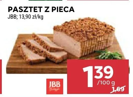 Pasztet z Pieca JBB promocja w Stokrotka