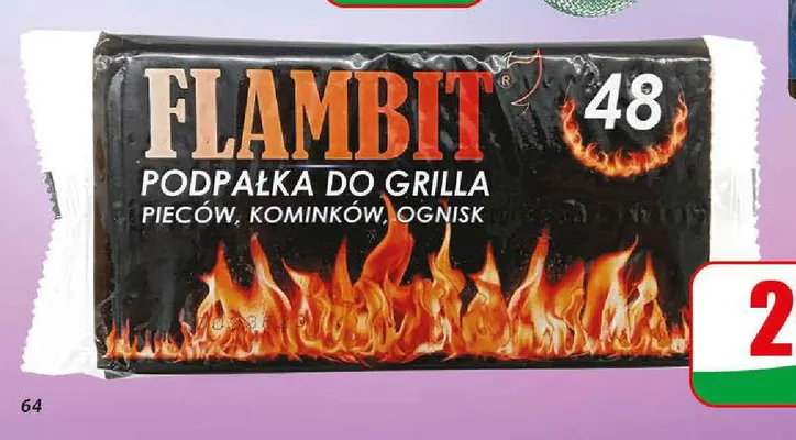 Podpałka do grilla Flambit promocja w Dino
