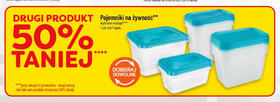Pojemniki na żywność promocja w POLOmarket