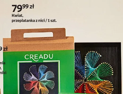 Kwiat, przeplatanka z nici promocja w Empik