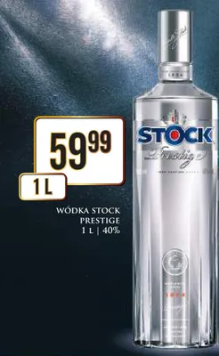 Wódka Stock Prestige promocja w Dino