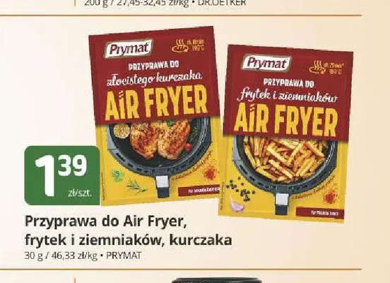 Przyprawa do frytek i ziemniaków Air Fryer Prymat promocja w Marketvita