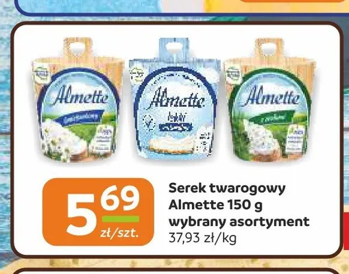 Serek twarogowy Almette promocja w Społem Częstochowa