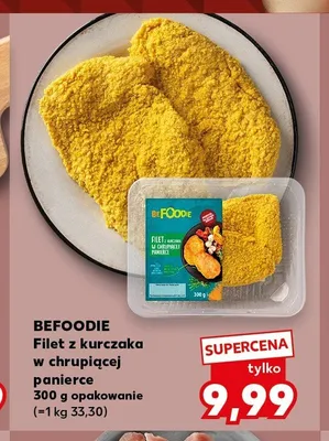 Filet z kurczaka w chrupiącej panierce Befoodie promocja w Kaufland