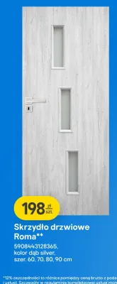 Skrzydło drzwiowe Roma Castorama promocja w Castorama