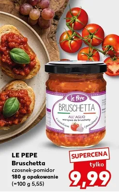 Bruschetta czosnek-pomidor 180g opakowanie promocja w Kaufland