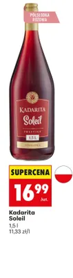 Wino Soleil promocja w Biedronka