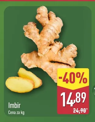 Imbir promocja w Aldi