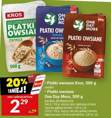 Płatki owsiane błyskawiczne Melvit promocja w Twój Market