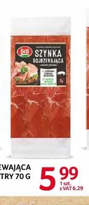 Szynka dojrzewająca łagodna plastry Bell promocja w Selgros