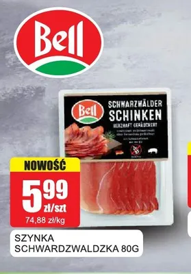 Szynka Schwarzwaldzka Bell promocja w Bingo