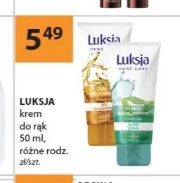 Krem do rąk Luksja Shea Butter promocja w Drogerie Laboo