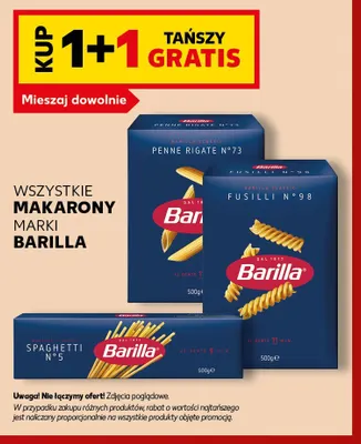 Makaron Spaghetti N°5 Barilla promocja w Kaufland