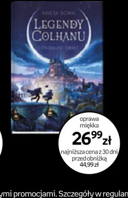 Książka Legendy Colhanu oprawa miękka promocja w Empik