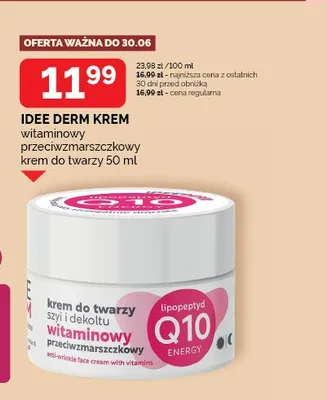 Krem witaminowy przeciwzmarszczkowy do twarzy Idee Derm promocja w Ziko Dermo