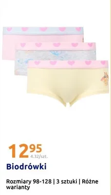 Majtki biodrówki dziecięce 3 szt. promocja w Action