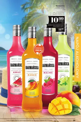 Napój alkoholowy Barmańska Malina promocja w POLOmarket