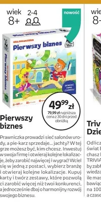 Gra Pierwszy biznes promocja w Dzień Dziecka