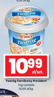Twaróg sernikowy Président promocja w emma MARKET
