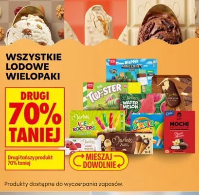 Lody Marletto Mochi wielopak promocja w Biedronka