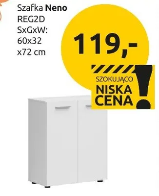 Szafka Neno REG2D promocja w Black Red White