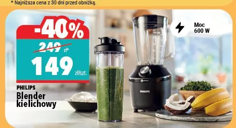 Blender kielichowy Philips promocja w Biedronka Home