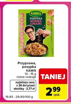 Przyprawa do flaków Kamis promocja w Carrefour Market