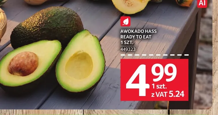 Awokado Hass ready to eat promocja w Selgros
