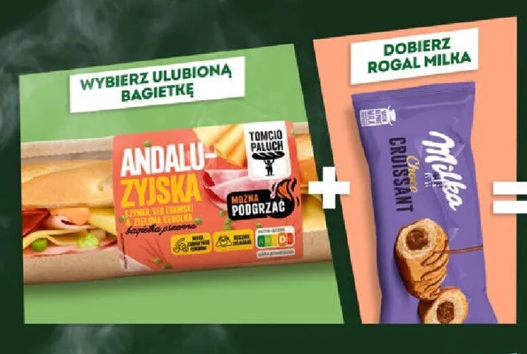 Zestaw Bagietka + Rogal Milka promocja w Żabka