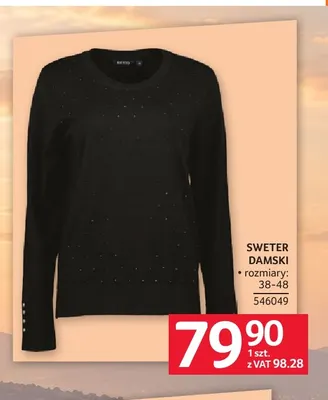 Sweter damski promocja w Selgros