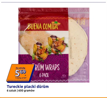 Tureckie placki dürüm Buena Comida promocja w Action
