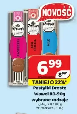 Pastylki Droste Wawel 64% Cocoa promocja w Delfin