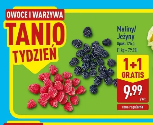 Jeżyny promocja w Aldi