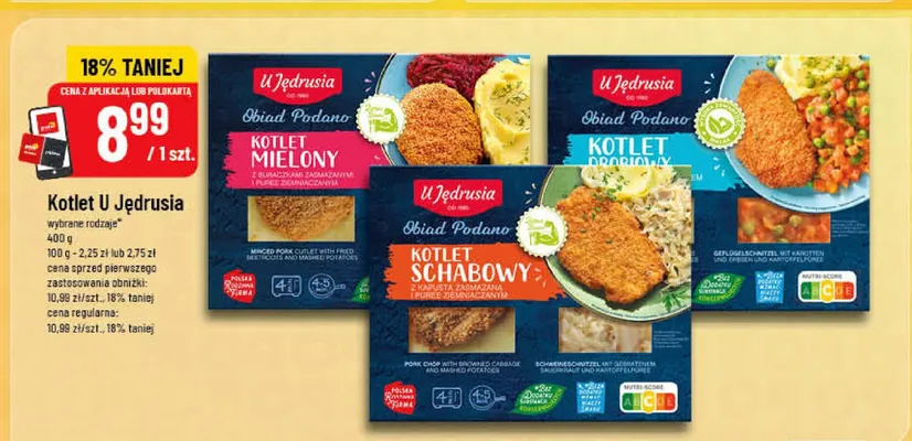 Kotlet U Jędrusia promocja w POLOmarket