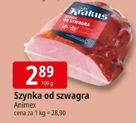 Szynka od szwagra Krakus promocja w Leclerc