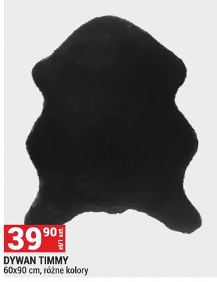 DYWAN TIMMY 60x90 cm, różne kolory promocja w Merkury Market