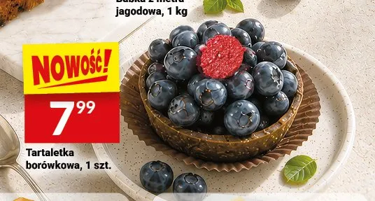Tartaletka borówkowa promocja w Twój Market