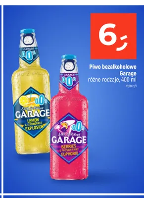 Piwo bezalkoholowe Garage Berries & Passion Fruit Euphoria promocja w Dealz