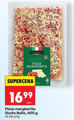 Pizza margherita Gusto Bello promocja w Biedronka