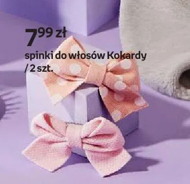 Spinki do włosów Cotella Kokardy promocja w Empik