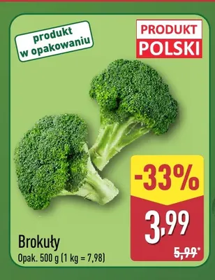 Brokuły Aldi promocja w Aldi