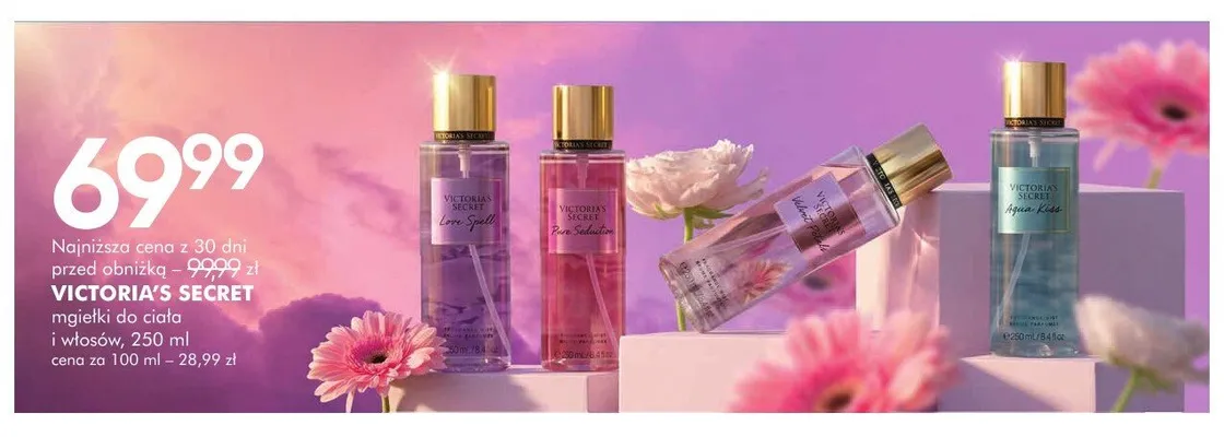 Mgiełka do ciała i włosów Victoria's Secret promocja w Super-Pharm