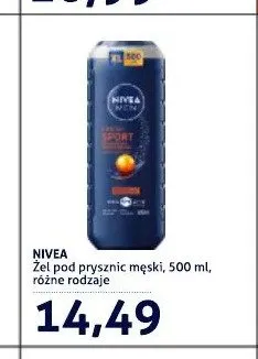 Żel pod prysznic męski Nivea promocja w Blue Stop