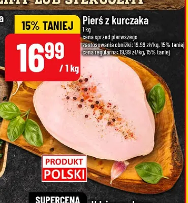 Pierś z kurczaka promocja w POLOmarket