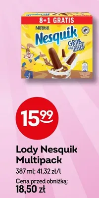 Lody Nesquik Multipack promocja w Żabka