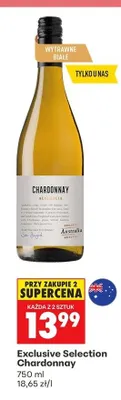Wino Chardonnay promocja w Biedronka