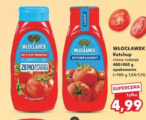 Ketchup łagodny Włocławek promocja w Kaufland